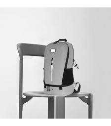 Рюкзак Nomad для ноутбука 15.6'' с изотермическим отделением, серый с логотипом