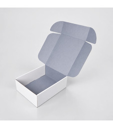 Коробка подарочная Колорит лайт МГК, размер XL, 23,5 х 30 х 10,5 см , белый с логотипом