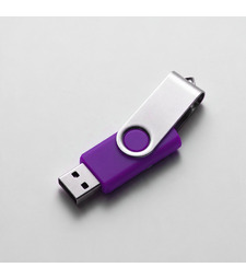 Флеш-карта USB 2.0 32 ГБ Флэш С1, фиолетовый с логотипом