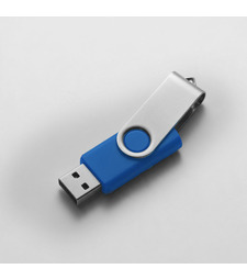 Флеш-карта USB 2.0 8 ГБ Флэш С1, синий с логотипом
