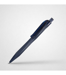 Ручка шариковая Prodir QS 20 PMT, синий с логотипом