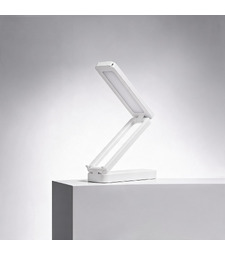 Складная настольная LED лампа Stack N, 3 Вт, белый (Р) с логотипом