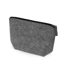Косметичка Felt из RPET-фетра, серый с логотипом