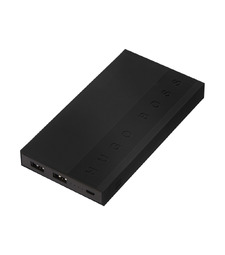 Портативное зарядное устройство Edge Black, 10000 mAh с логотипом
