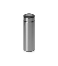 Термос Confident Metallic 420мл, серебристый с логотипом