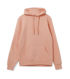 Толстовка с капюшоном унисекс Hoodie, бежевая (nude) с логотипом