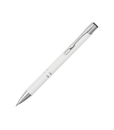 Механический карандаш Legend Pencil софт-тач 0.5 мм, белый с логотипом