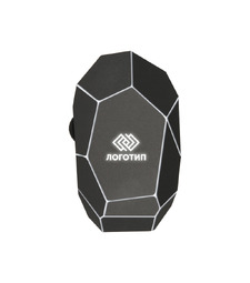 Мышь Geo Mouse, мокрый асфальт с логотипом