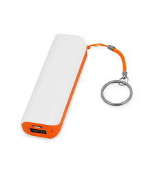 Портативное зарядное устройство (power bank) Basis, 2000 mAh, оранжевый с логотипом