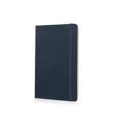 Записная книжка Moleskine Classic Soft (в линейку), Large (13х21см), сапфировый синий с логотипом