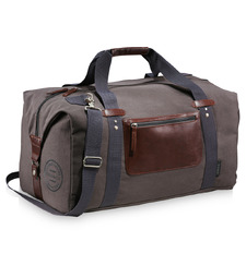 Сумка Duffel, коричнево-серый с логотипом