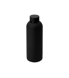 Вакуумная термобутылка Cask Waterline, soft touch, 500 мл, черный (Р) с логотипом
