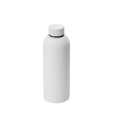 Вакуумная термобутылка Cask Waterline, soft touch, 500 мл, белый (Р) с логотипом