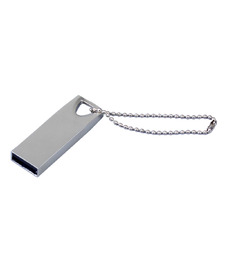 USB 2.0-флешка на 8 Гб с мини чипом, компактный дизайн, стильное отверстие для цепочки с логотипом