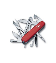 Нож перочинный VICTORINOX Deluxe Tinker, 91 мм, 17 функций, красный с логотипом