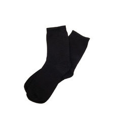 Носки Socks женские черные, р-м 25 с логотипом