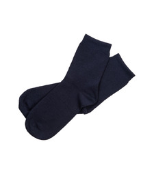 Носки Socks женские темно-синие, р-м 25 с логотипом