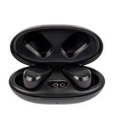 Наушники HIPER TWS Lazo X35 Black (HTW-LX35) Bluetooth 5.0 гарнитура, Черный с логотипом