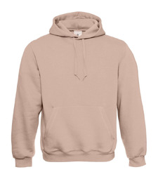 Толстовка Hooded, розовая с логотипом