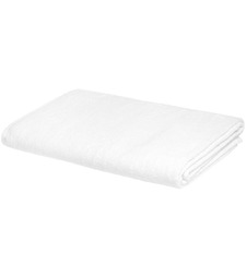 Полотенце отельное For Rooms, большое, белое с логотипом