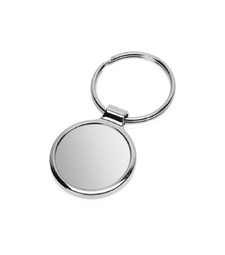 Брелок Circle, серебристый с логотипом