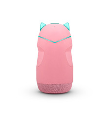 Портативная акустика Rombica Mysound Kitty 3C, розовый с логотипом