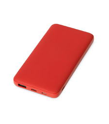 Внешний аккумулятор Reserve Pro, 10 000 mah, красный с логотипом