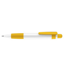 2994 ШР Big Pen polished basic белый/желтый 7408 с логотипом
