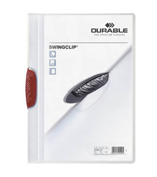 226003 Папка SWINGCLIP с красным клипом с логотипом