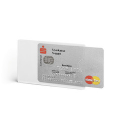 999110881 Футляр для кредитной карты NFC прозрачный с логотипом