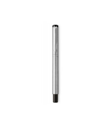 Ручка перьевая Parker Vector Standard Stainless Steel CT, серебристый с логотипом