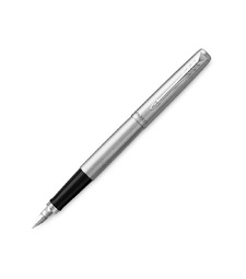 Перьевая ручка Parker Jotter Stainless Steel CT, Mblue с логотипом