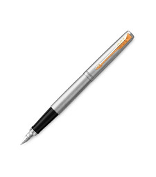 Перьевая ручка Parker Jotter Stainless Steel GT, Mblue с логотипом