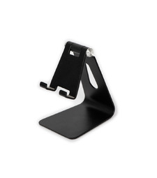 Металлическая подставка для телефона, черный с логотипом