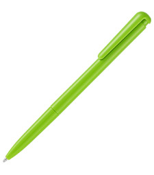 Ручка шариковая Penpal, зеленая с логотипом