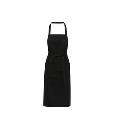 Shara 240 г/м2 Aware™ фартук из переработанного материала - Черный с логотипом
