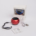 Портативная mini Bluetooth-колонка Sound Burger "Ellipse" красная с логотипом