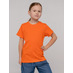 Футболка детская T-Bolka Kids, оранжевая с логотипом