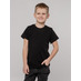 Футболка детская T-Bolka Kids, черная с логотипом