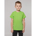 Футболка детская T-Bolka Kids, зеленое яблоко с логотипом