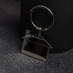 Брелок SILV MAISON; 4,8 x 4,5 x 0,4 см; металл с логотипом