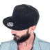Бейсболка SNAP BACK, 6 клиньев, пластиковая застежка с логотипом