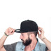 Бейсболка SNAP BACK, 6 клиньев, пластиковая застежка с логотипом