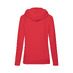 Толстовка женская без начеса LIGHTWEIGH HOODED SWEAT 240 с логотипом