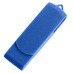 USB flash-карта SWING (8Гб), синий, 6,0х1,8х1,1 см, пластик с логотипом