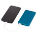 Внешний аккумулятор Reserve Pro, 10 000 mah, индиго с логотипом