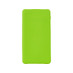 Внешний аккумулятор Powerbank C1, 5000 mAh, зеленое яблоко с логотипом