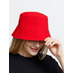 Панама Nylon двусторонняя, темно-синяя с красным с логотипом