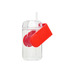 Бутылка для воды JUICY DRINK BOX, красный (Р) с логотипом