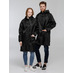 Дождевик Rainman Zip Pro, черный с логотипом
